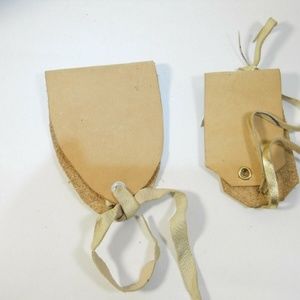 2 Wide Cuff Adjustable Leather Wristband J100